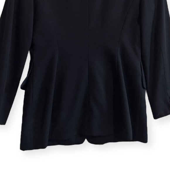 Vintage 90s Atsuro Tayama Blue Wool blazer Jacket, Size M - Picture 11 of 15